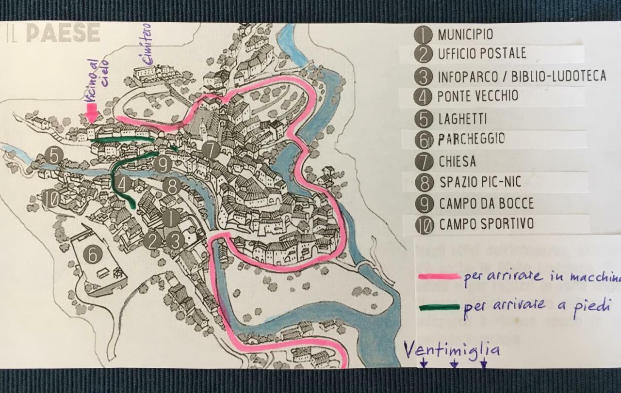 Rocchetta NervinaVicino Al Cielo公寓 外观 照片